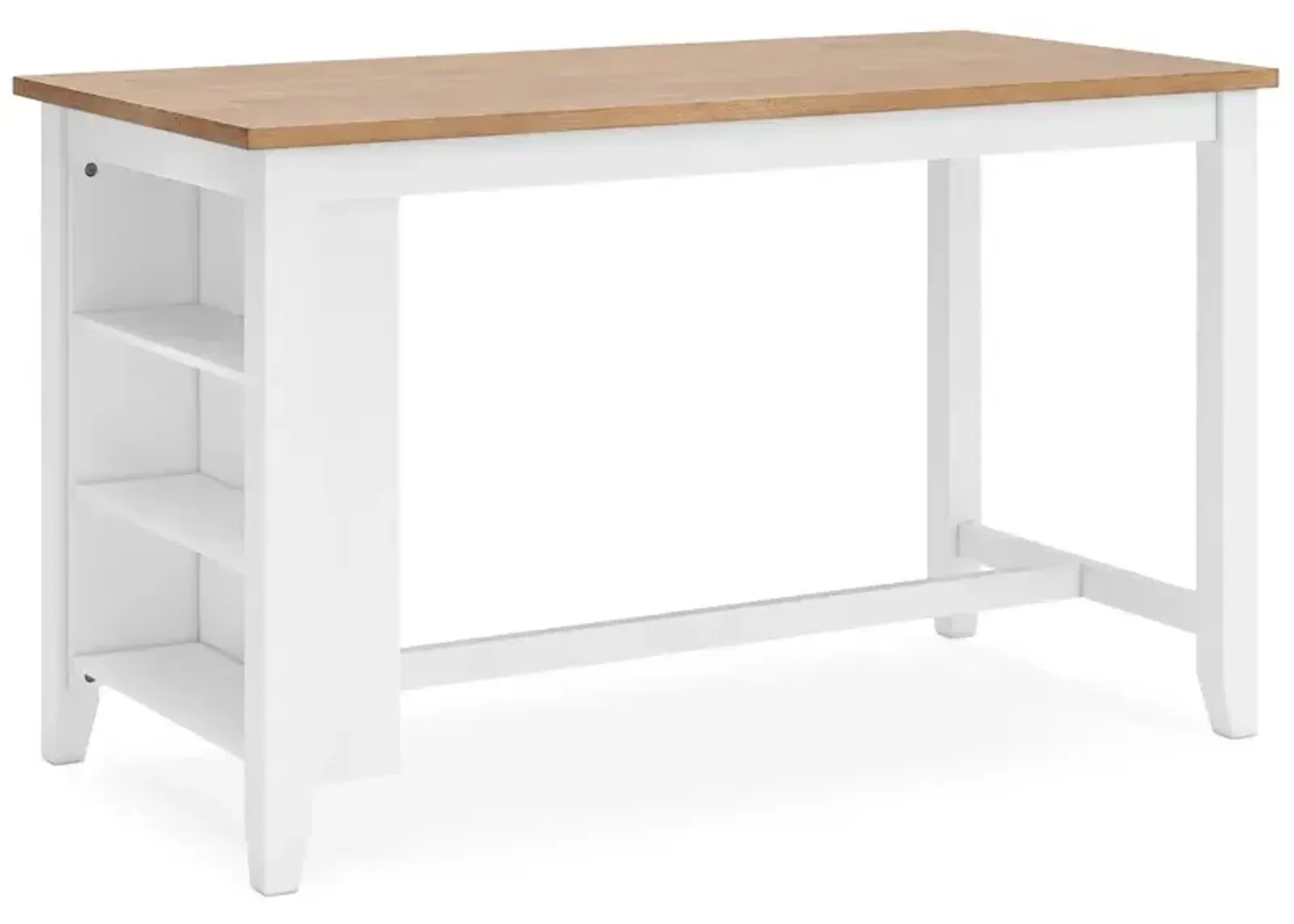 Gesthaven Counter Height Dining Table - Natural/White