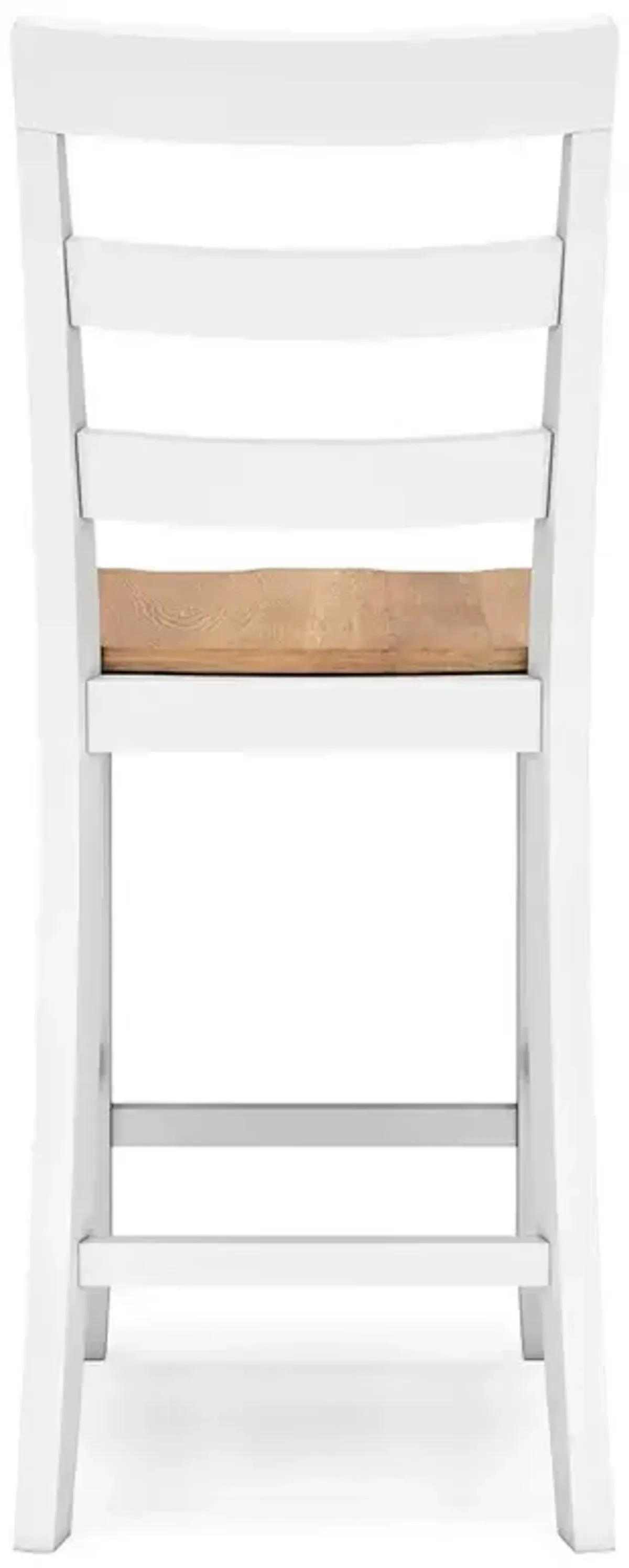 Gesthaven Counter Height Barstool - Natural/White