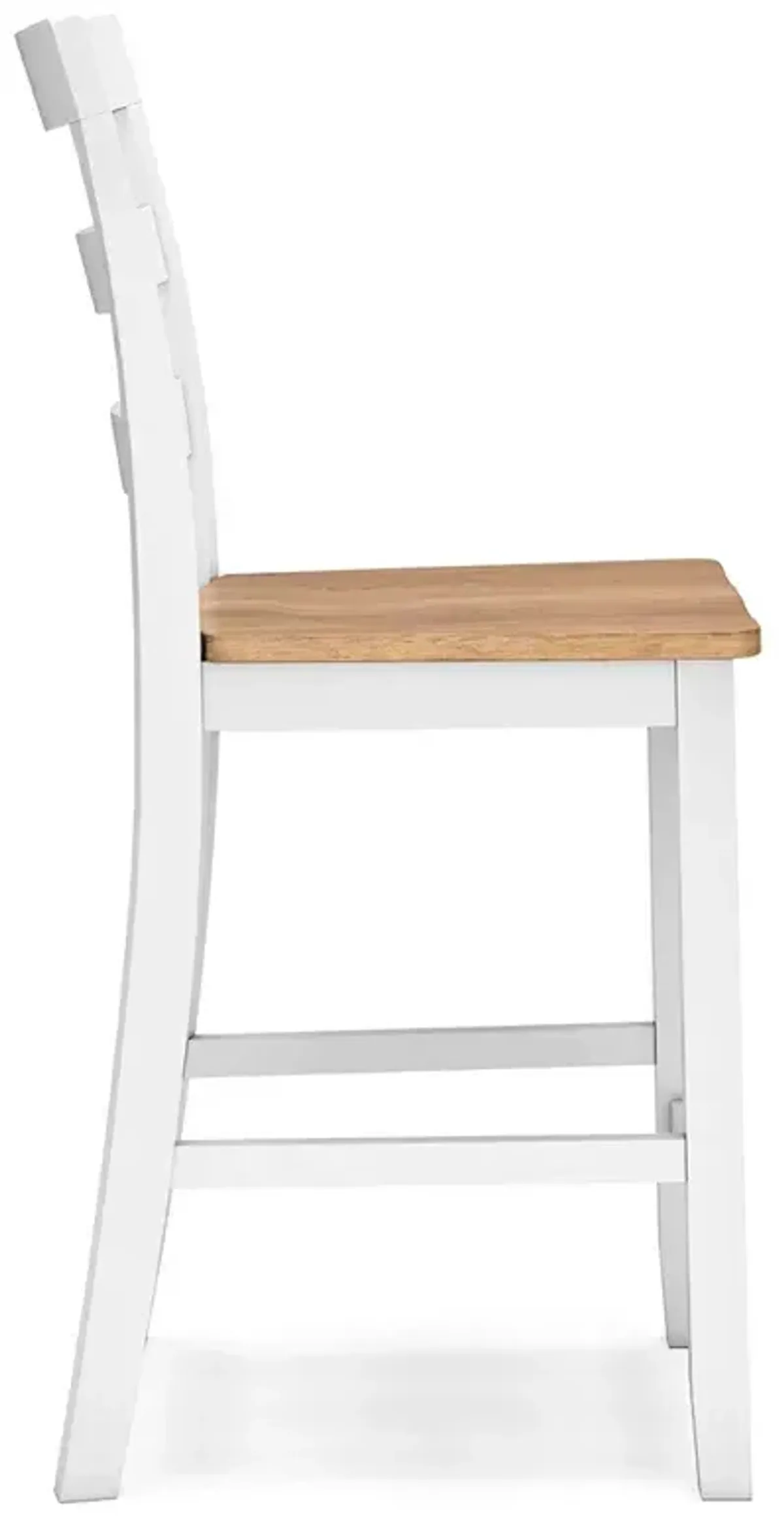 Gesthaven Counter Height Barstool - Natural/White