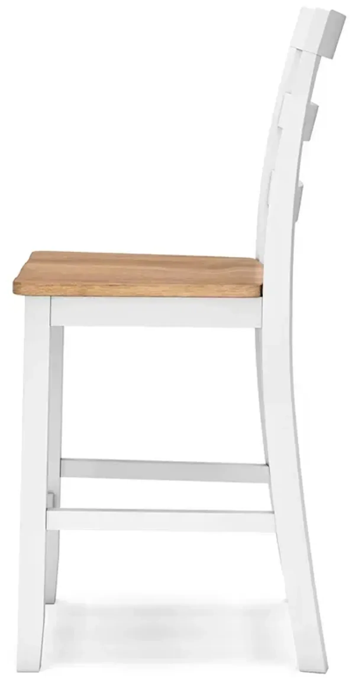 Gesthaven Counter Height Barstool - Natural/White