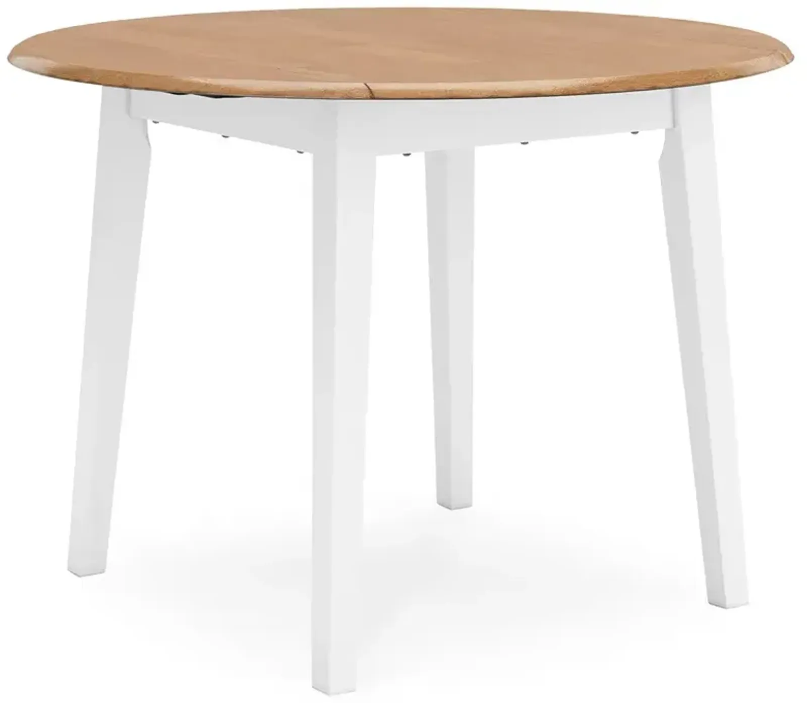 Gesthaven Dining Drop Leaf Table - Natural/White