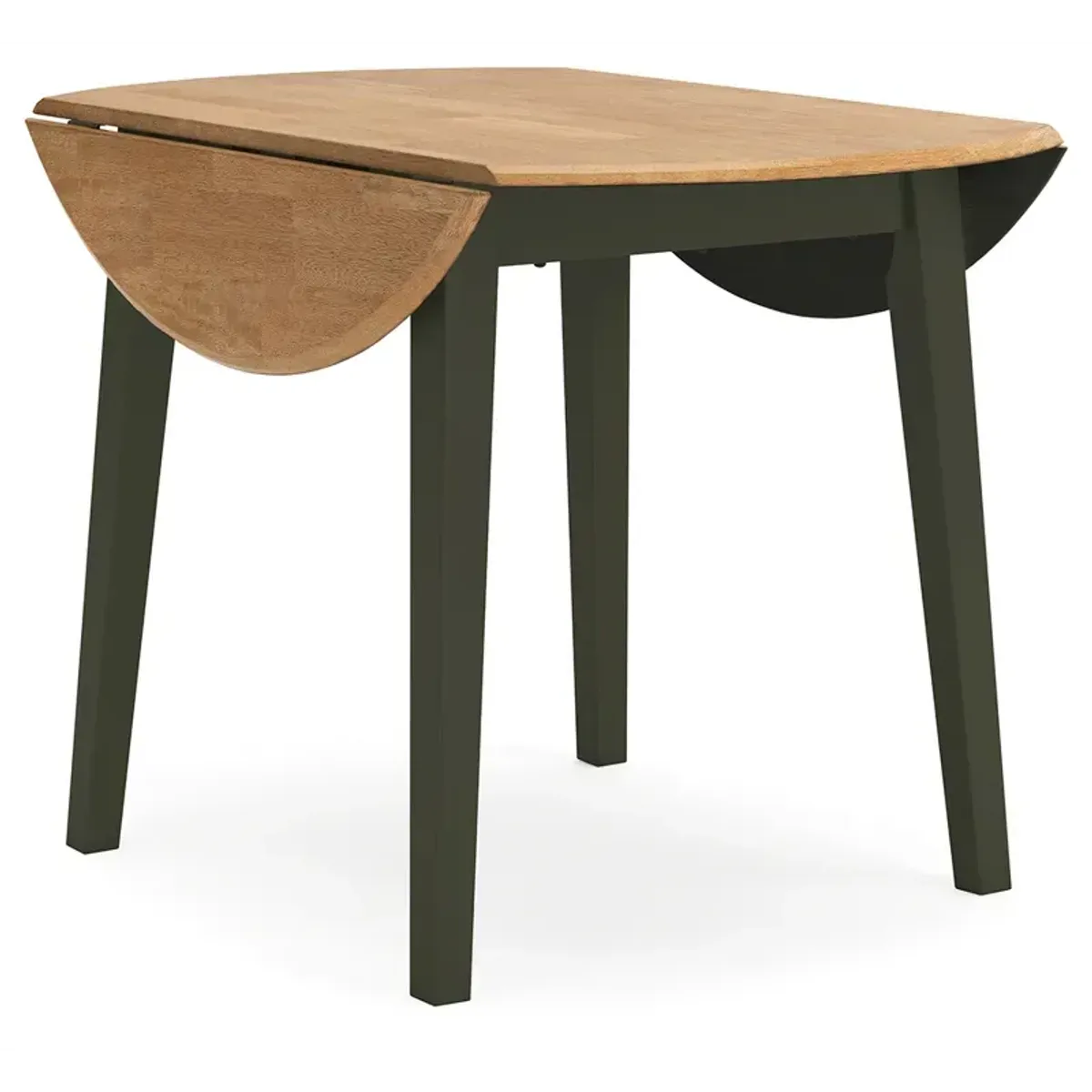 Gesthaven Dining Drop Leaf Table - Natural/Green