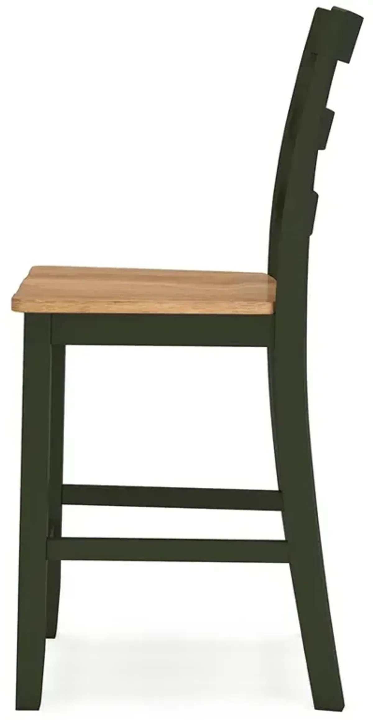 Gesthaven Counter Height Barstool - Natural/Green