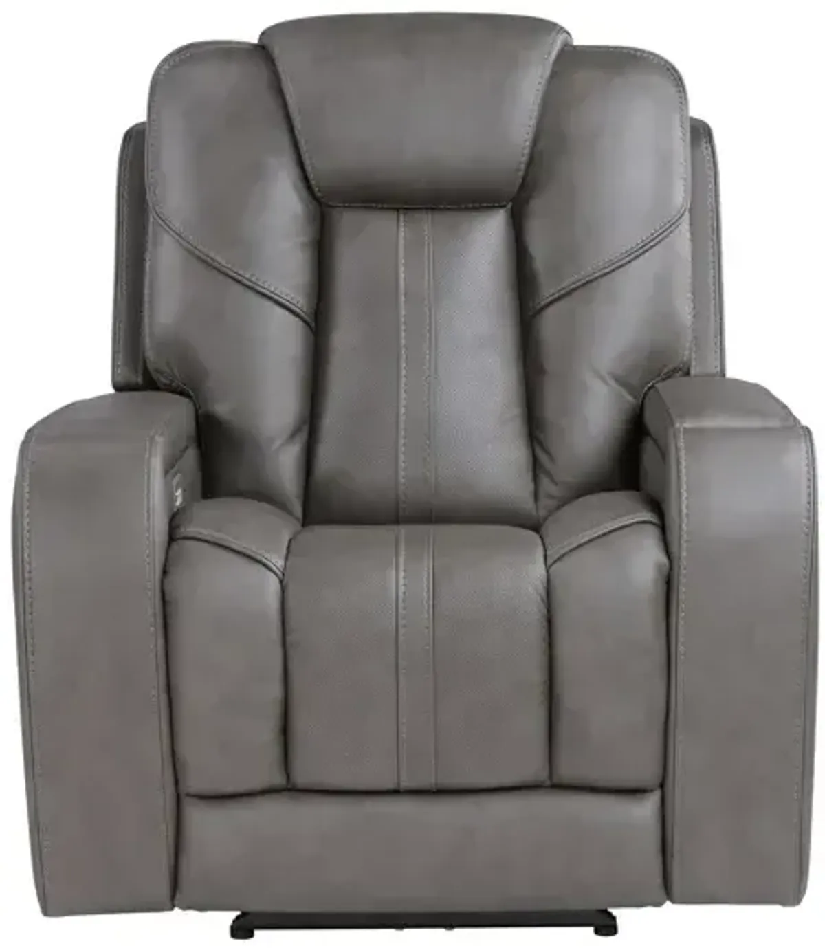 Daniel Immersive Audio Leather Recliner (Triple Power w/ Speakers) - Gray