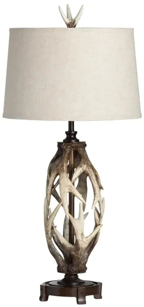 Billings Antler Table Lamp