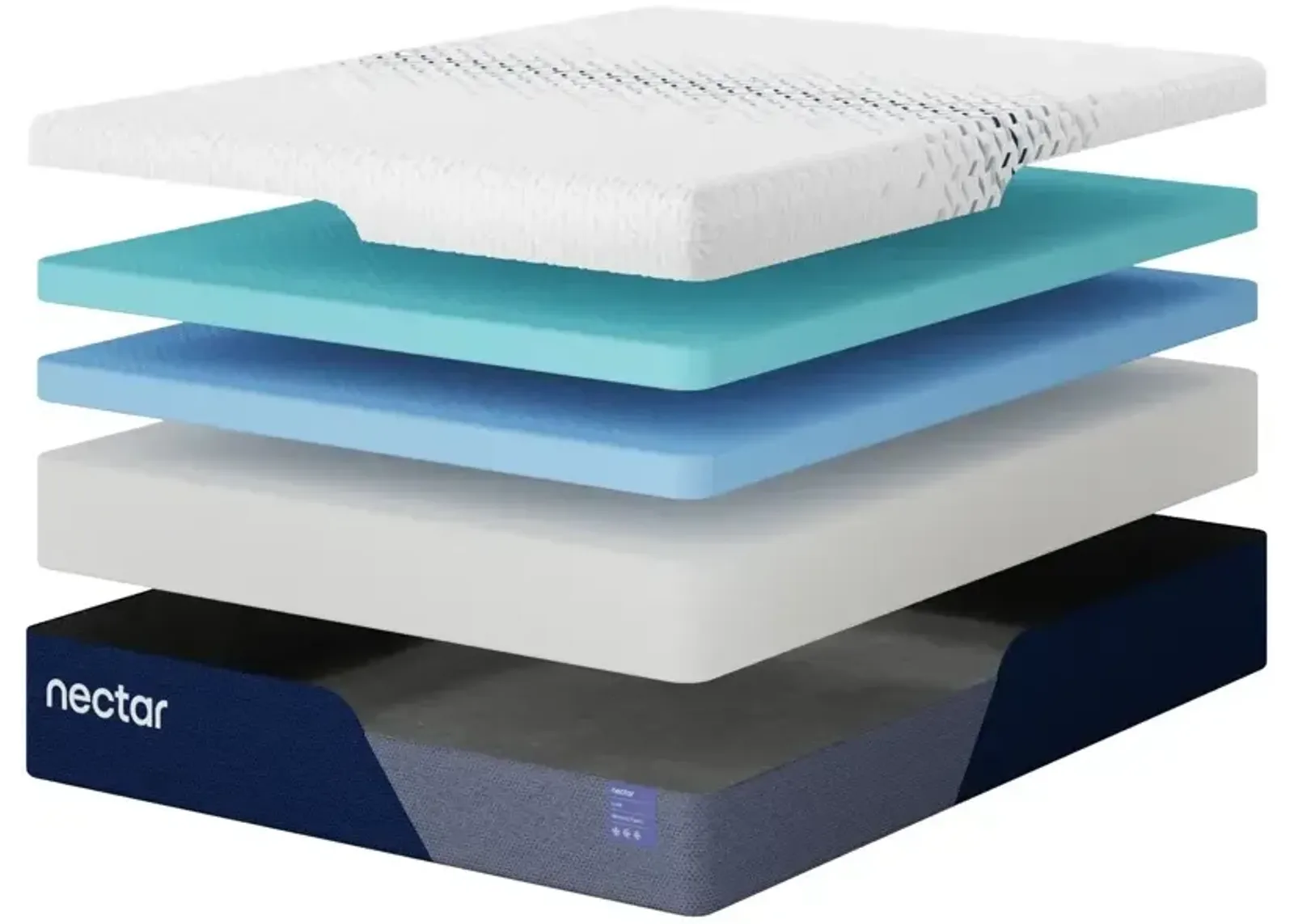 Nectar Luxe Memory Foam 5.1 King Mattress by Old Brick Furniture