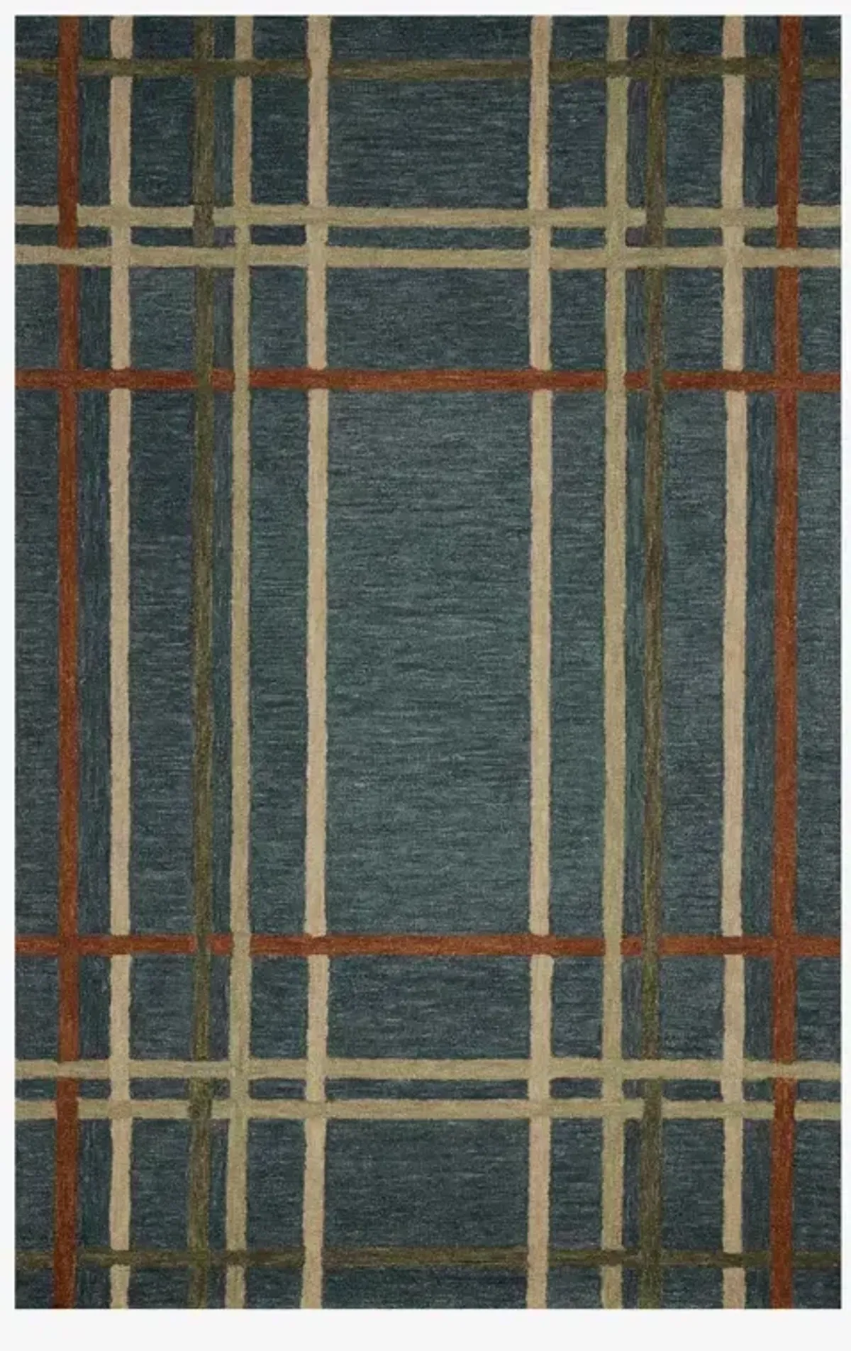 Magnolia Home By Joanna Gaines X Loloi Waylon Rug - Denim/Multi