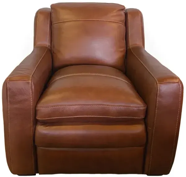 Berlin Chestnut Leather Chair