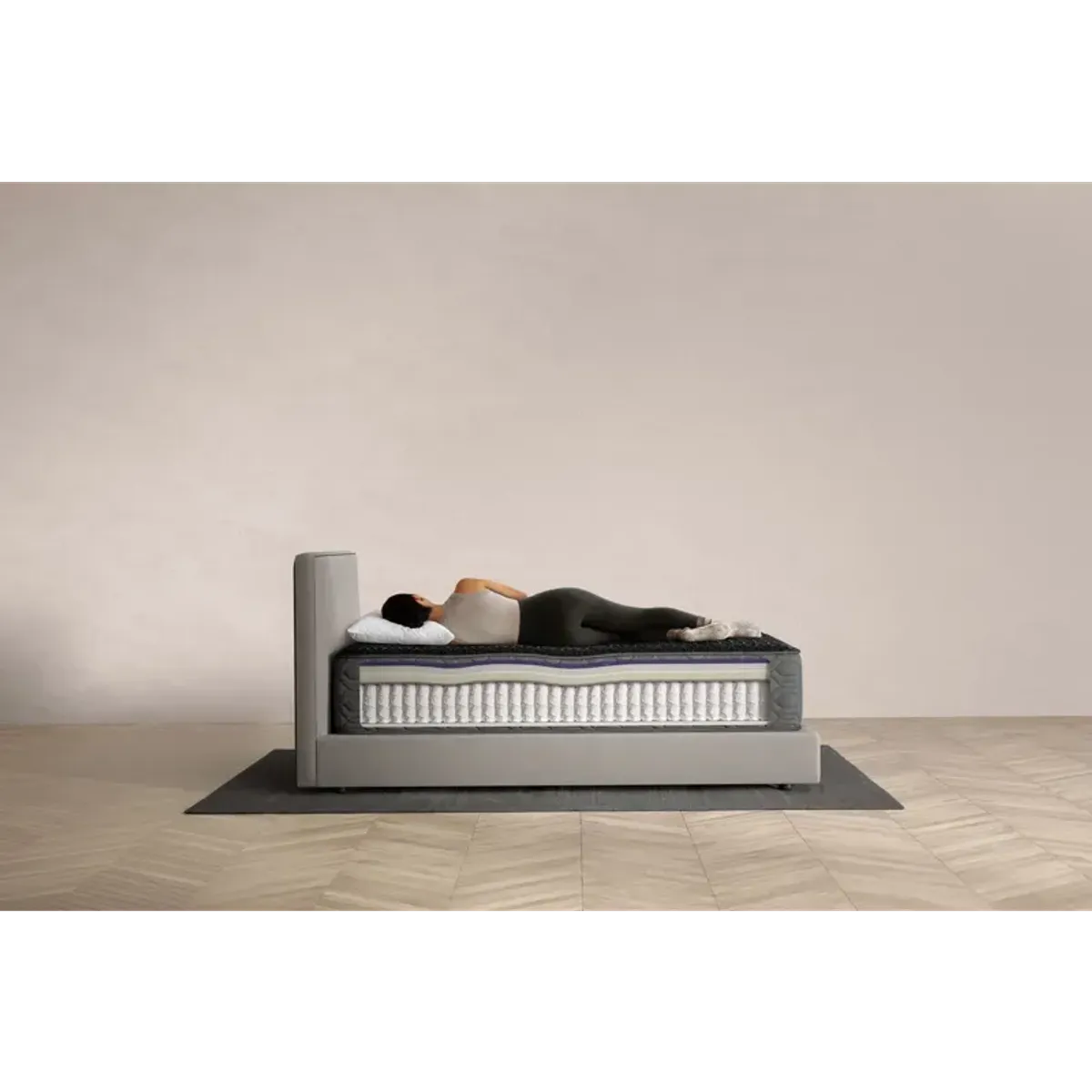 Beautyrest Black Hybrid Series Three 14.5" Firm Mattress