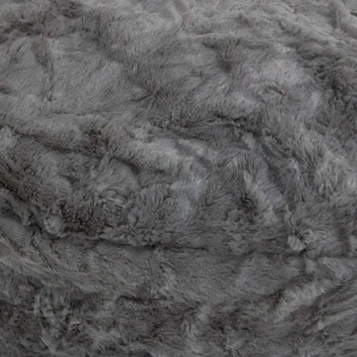 Adult Bean Bag Chair - Full - NEST Faux Fur - Gray