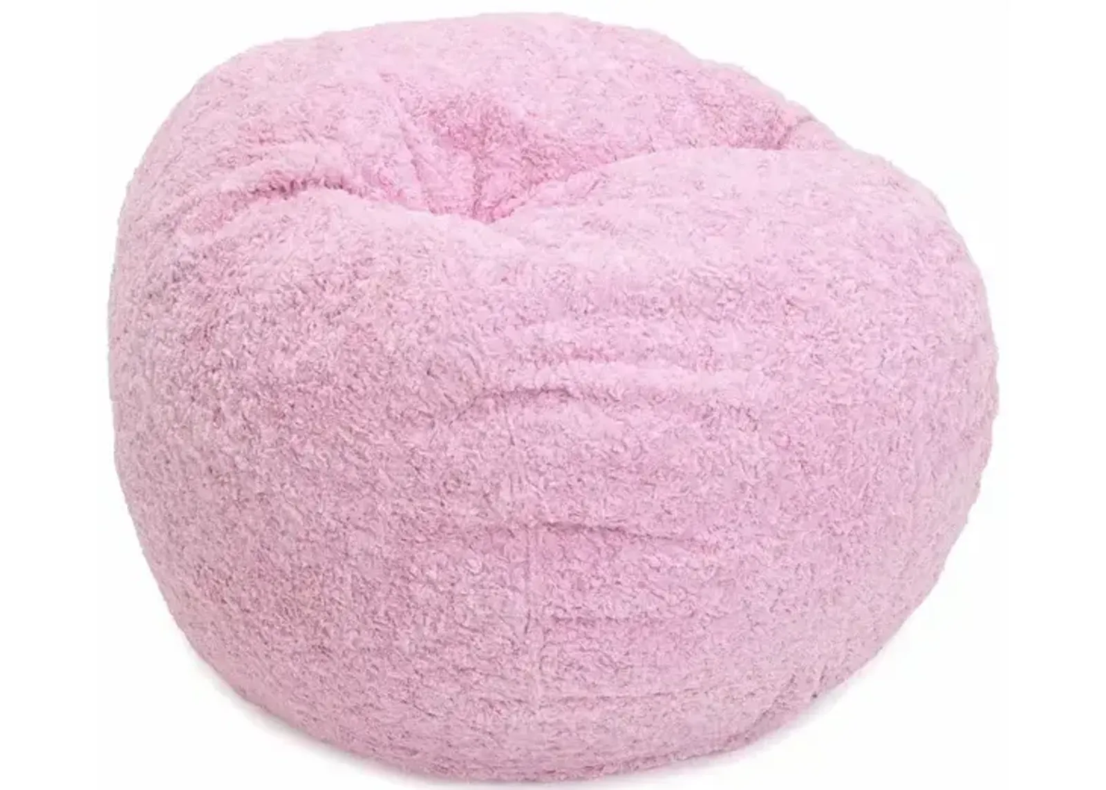 Bean Bag - Youth - Faux Fur - Pink