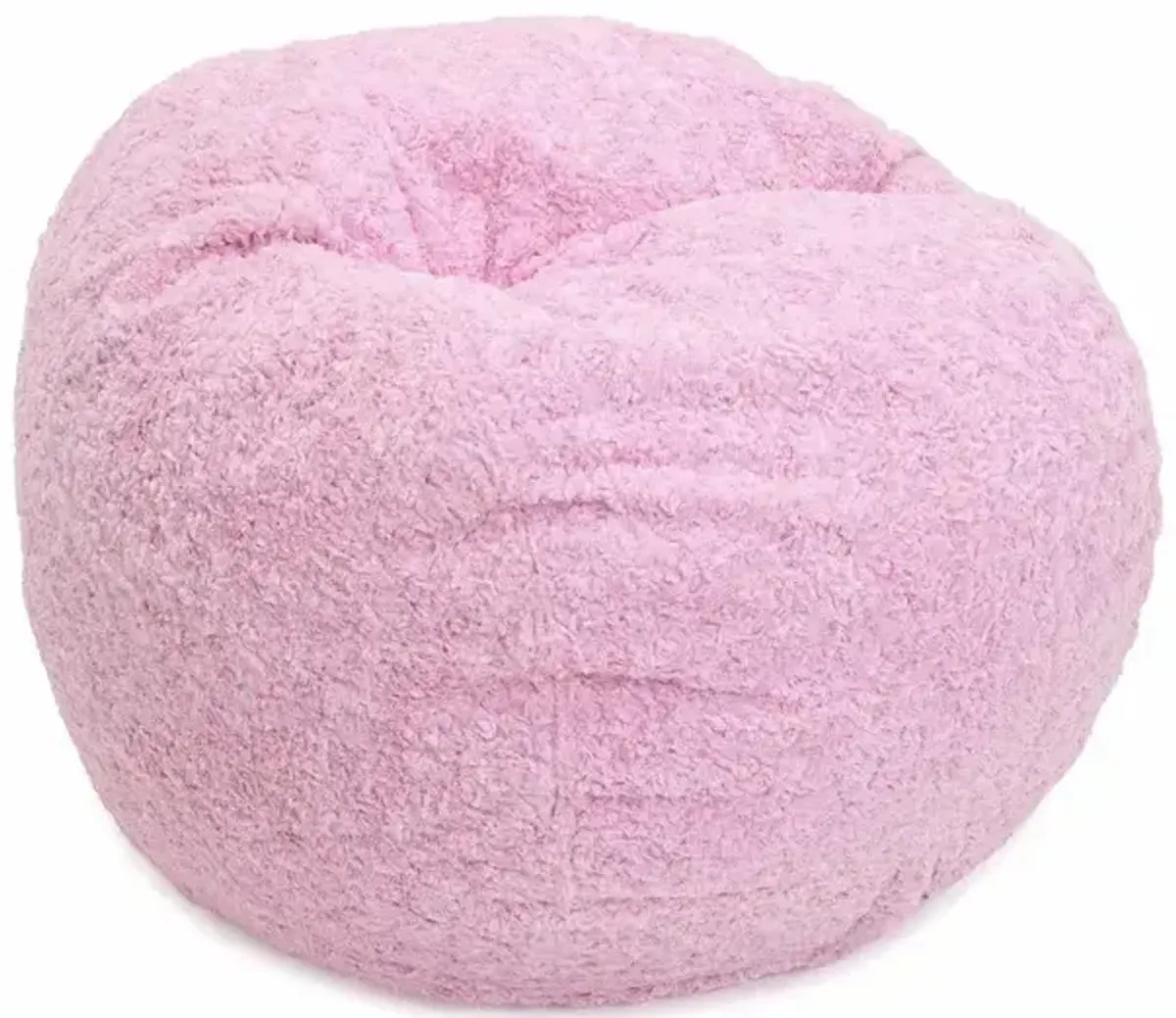 Bean Bag - Youth - Faux Fur - Pink