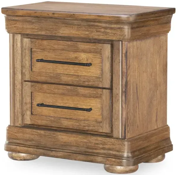 Vintage Market 2 Drawer Nightstand - Barnwood