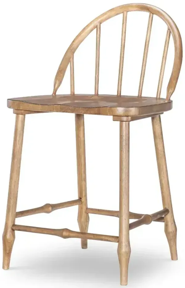 Vintage Market Windsor Counter Height Chair - Barnwood