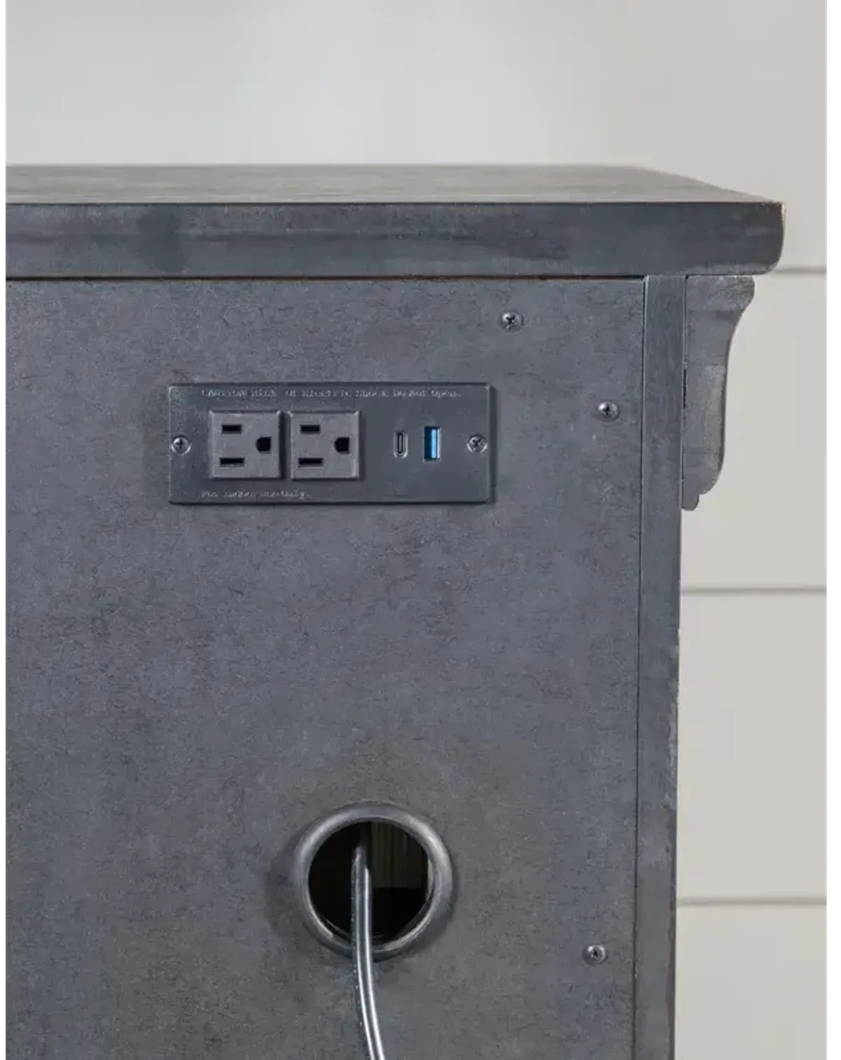 Vintage Market 6 Drawer Dresser - Kettle Black