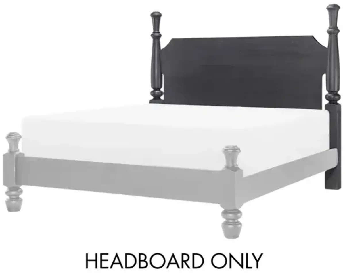 Vintage Market Chimney Post Queen Headboard - Kettle Black