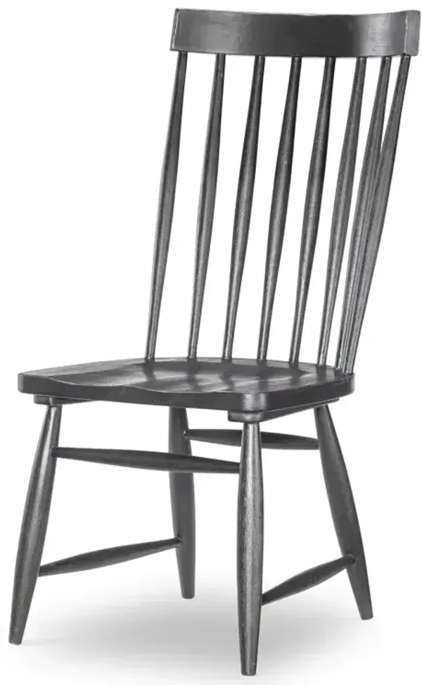 Vintage Market Windsor Side Chair - Kettle Black