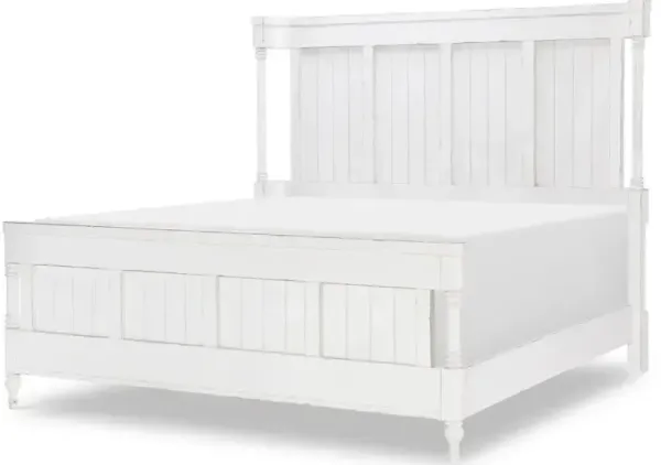 Vintage Market Shelter Queen Headboard - Picket Fence