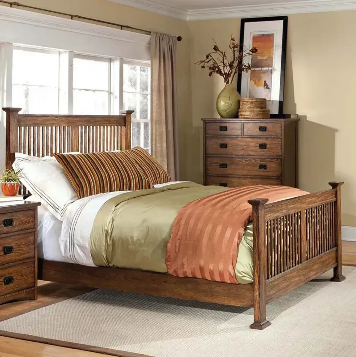 Oak Park Queen Slat Headboard