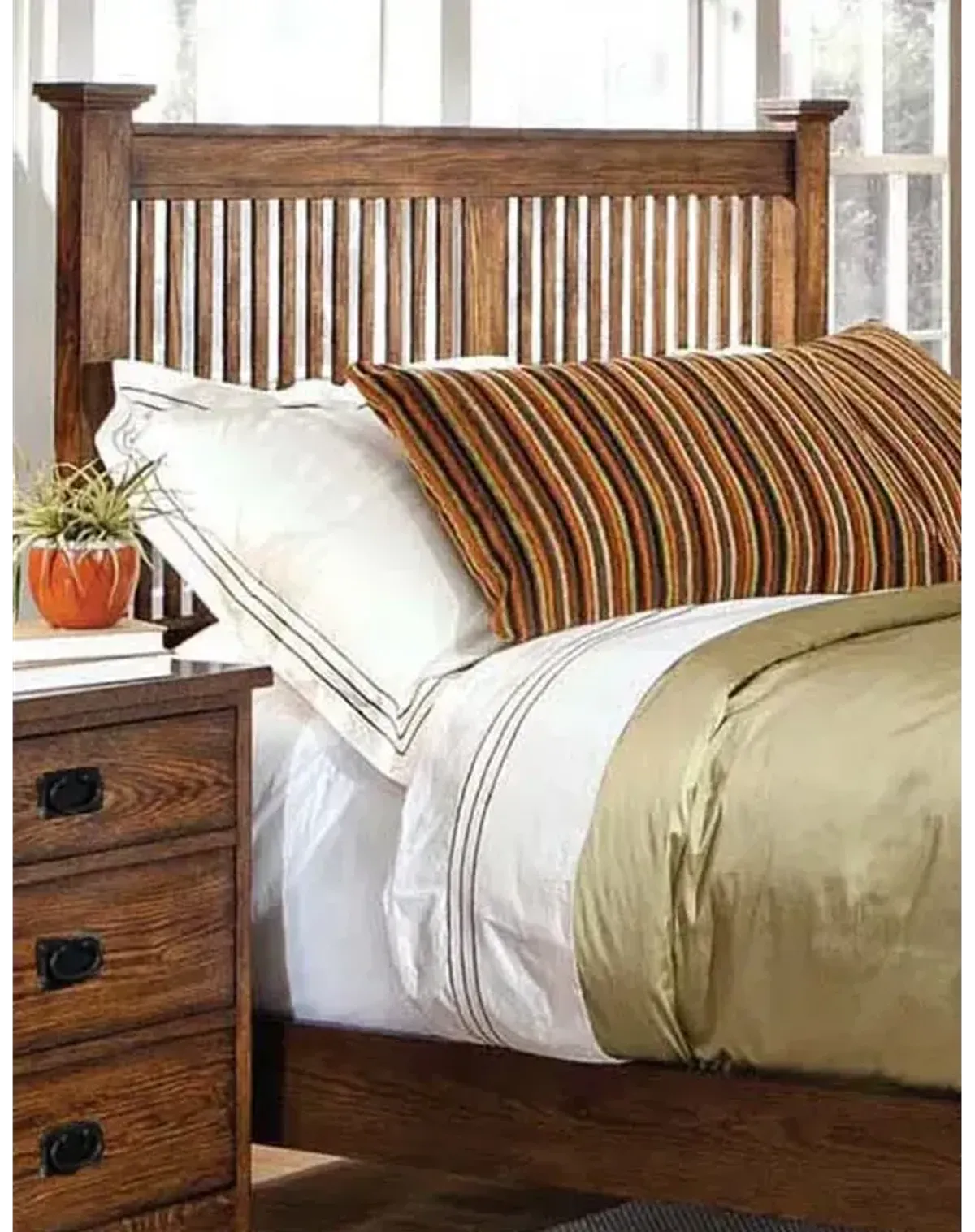 Oak Park Queen Slat Headboard