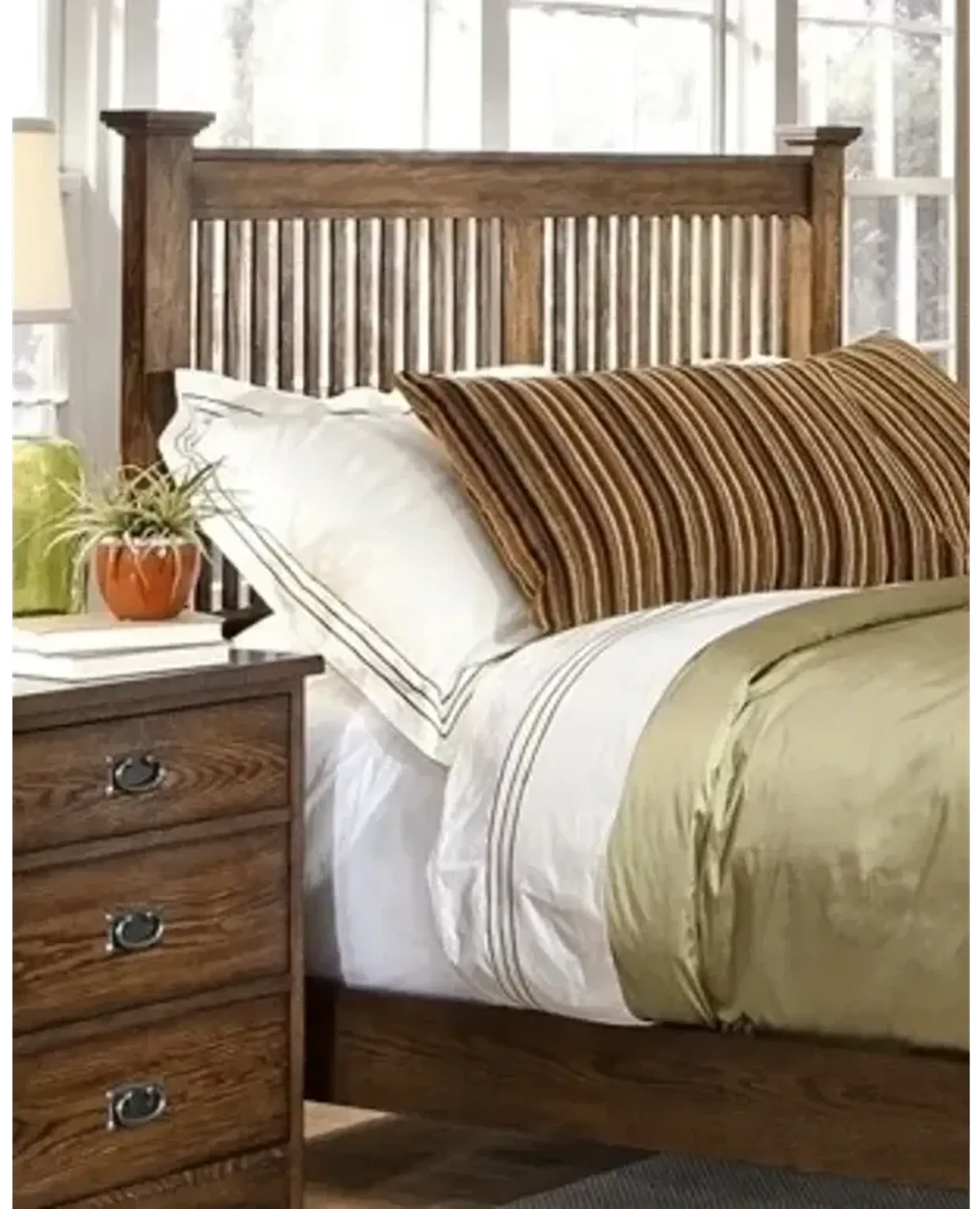 Oak Park King/Cal King Slat Headboard