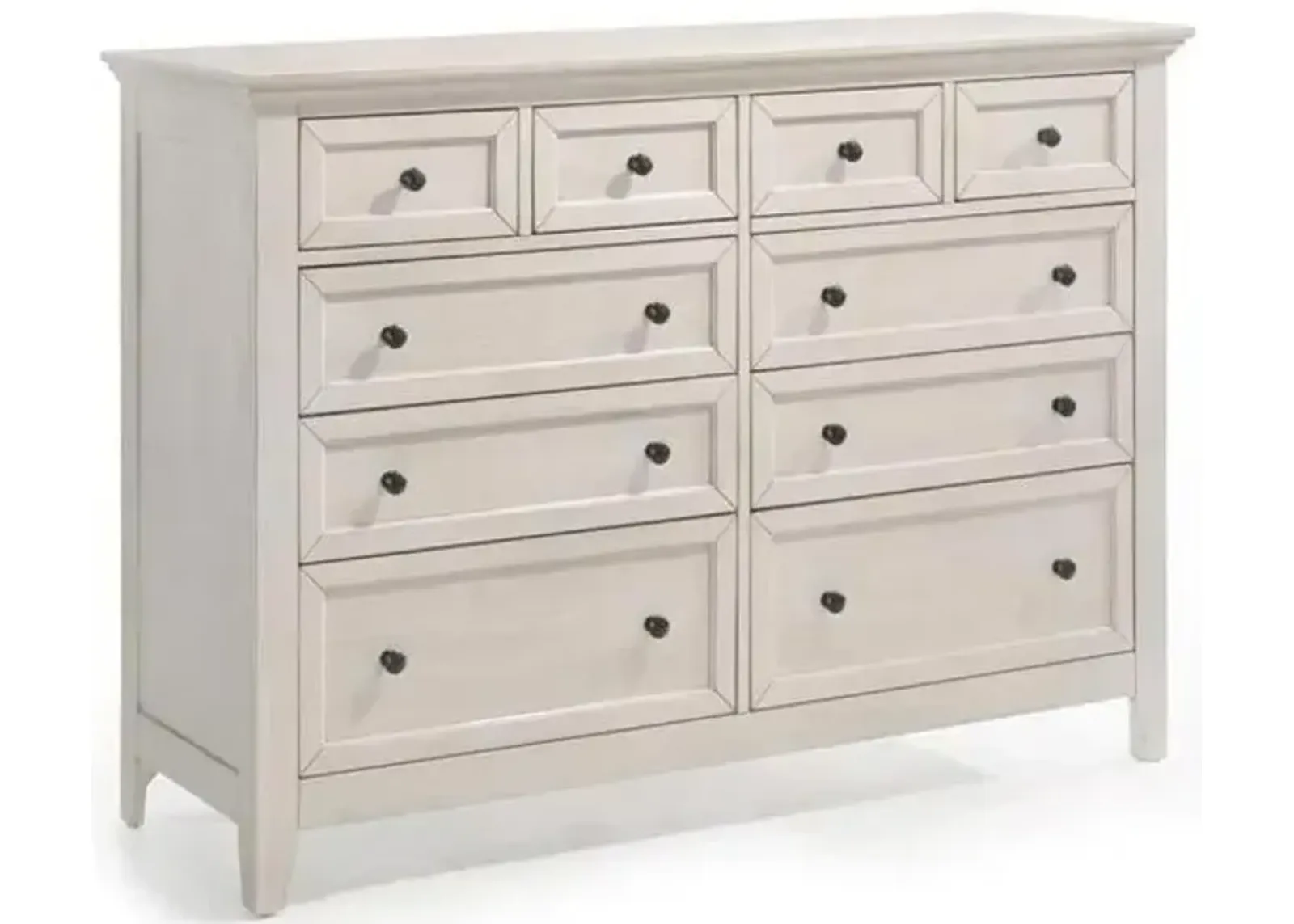 San Mateo Dresser - Rustic White