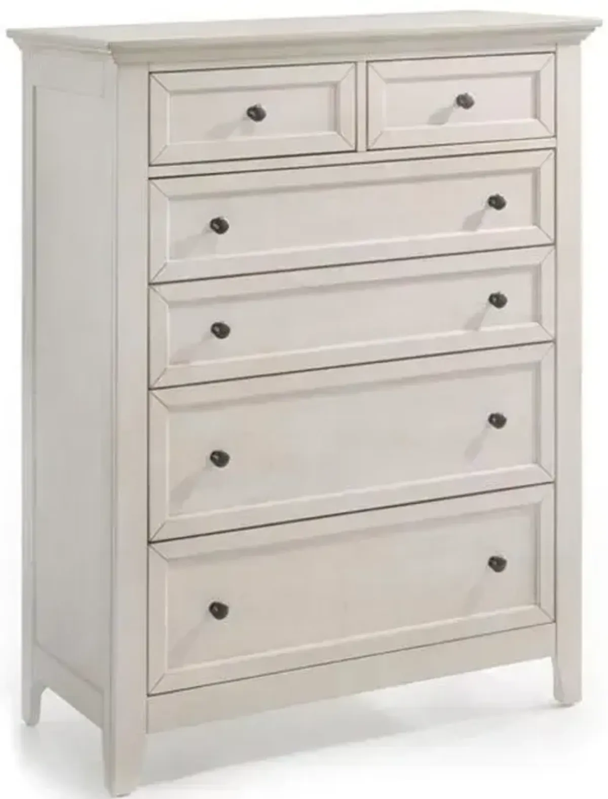 San Mateo Chest Drawer Standard - Rustic White