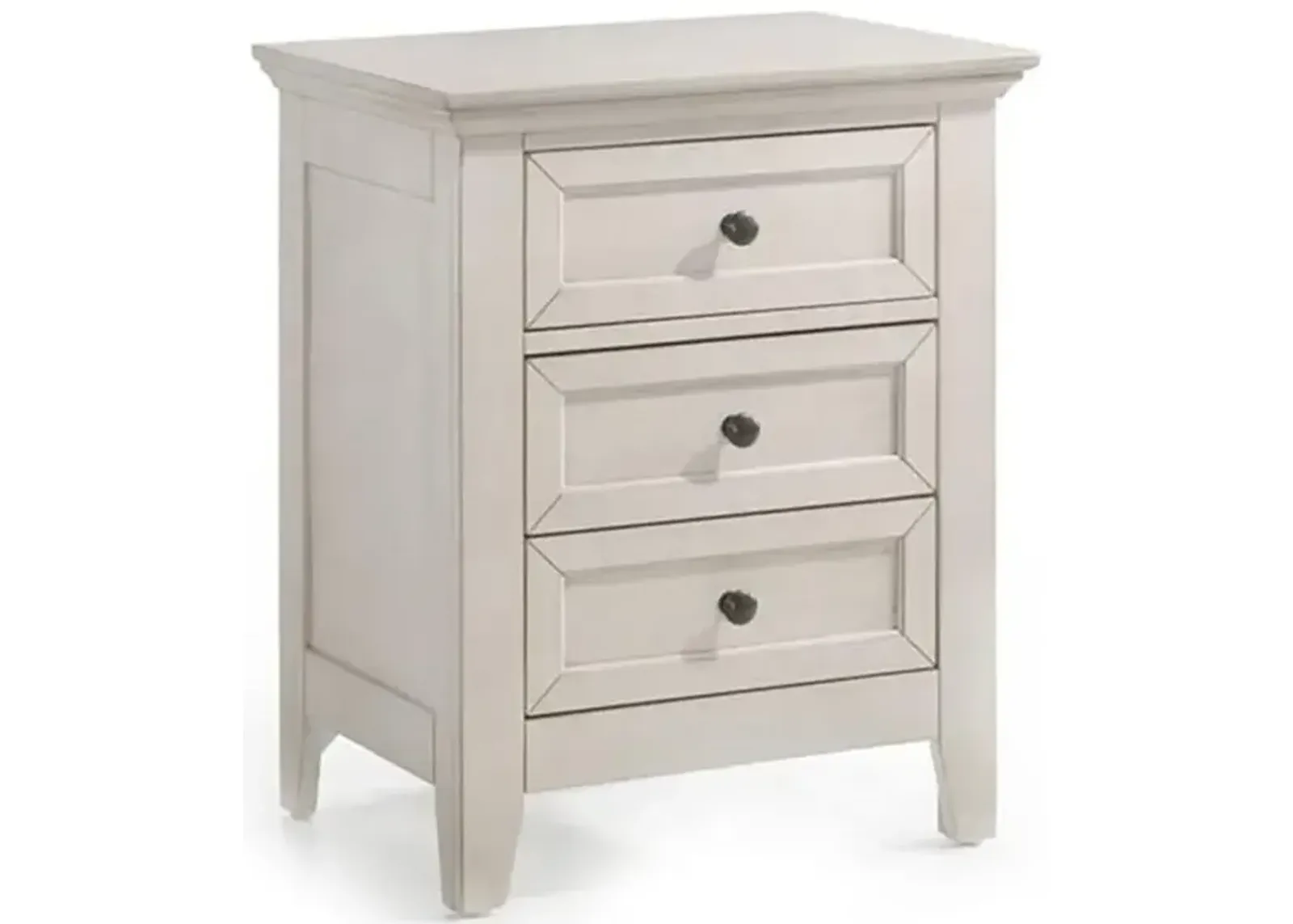 San Mateo Nightstand - Rustic White