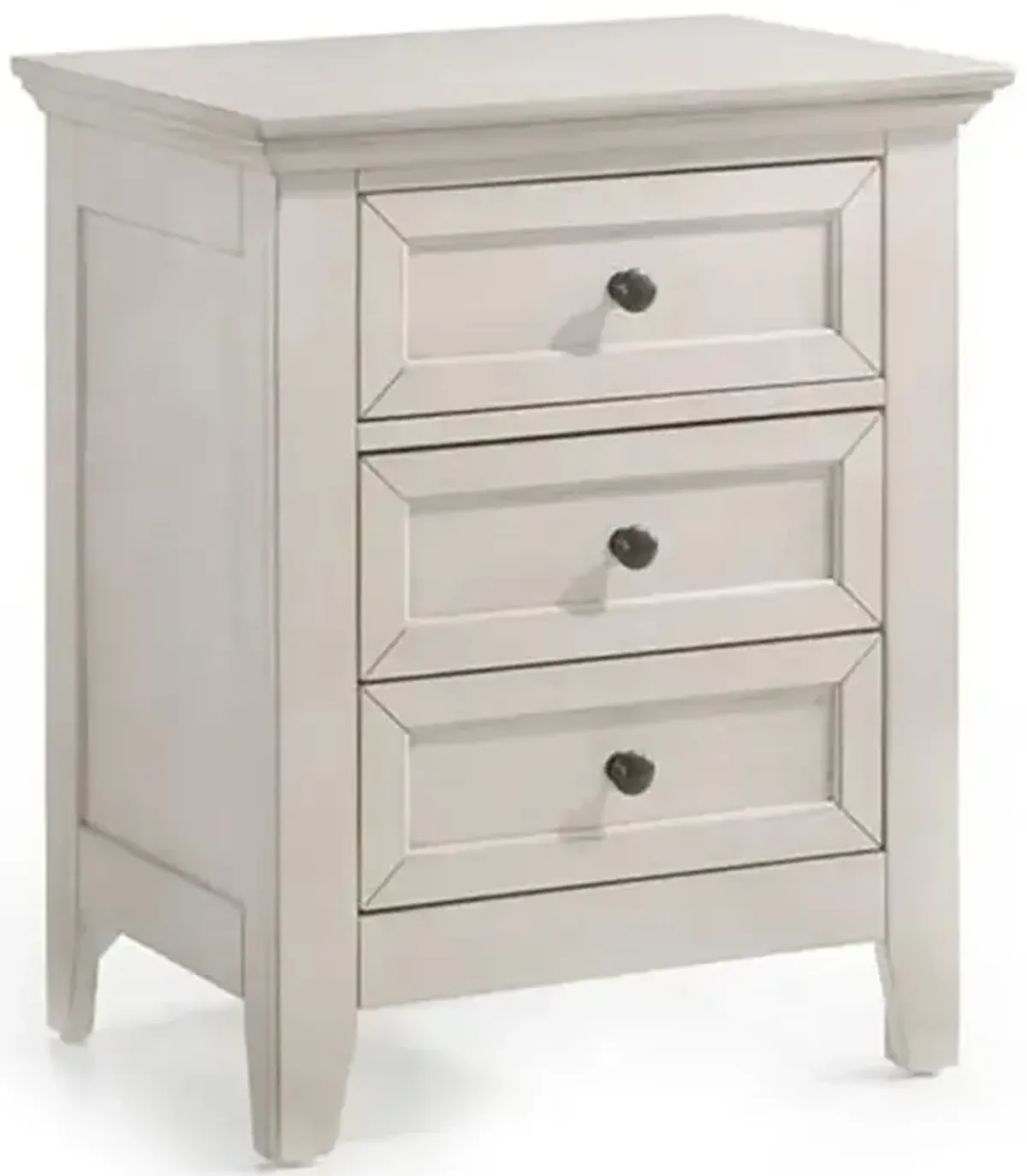 San Mateo Nightstand - Rustic White