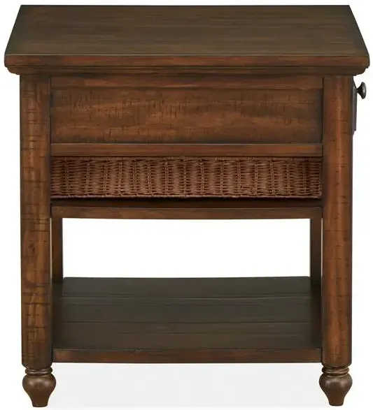 Cottage Lane Rectangular End Table