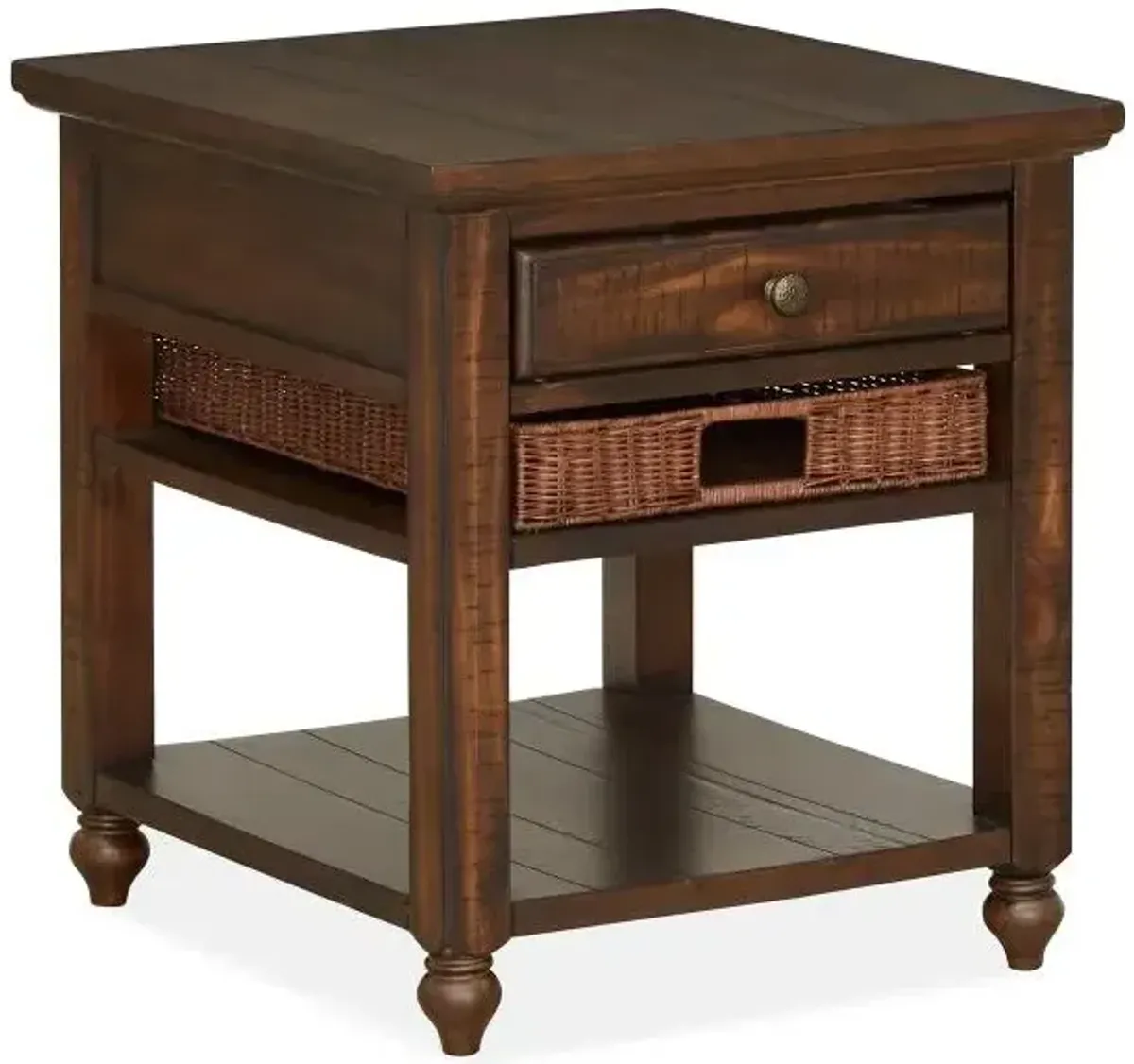 Cottage Lane Rectangular End Table