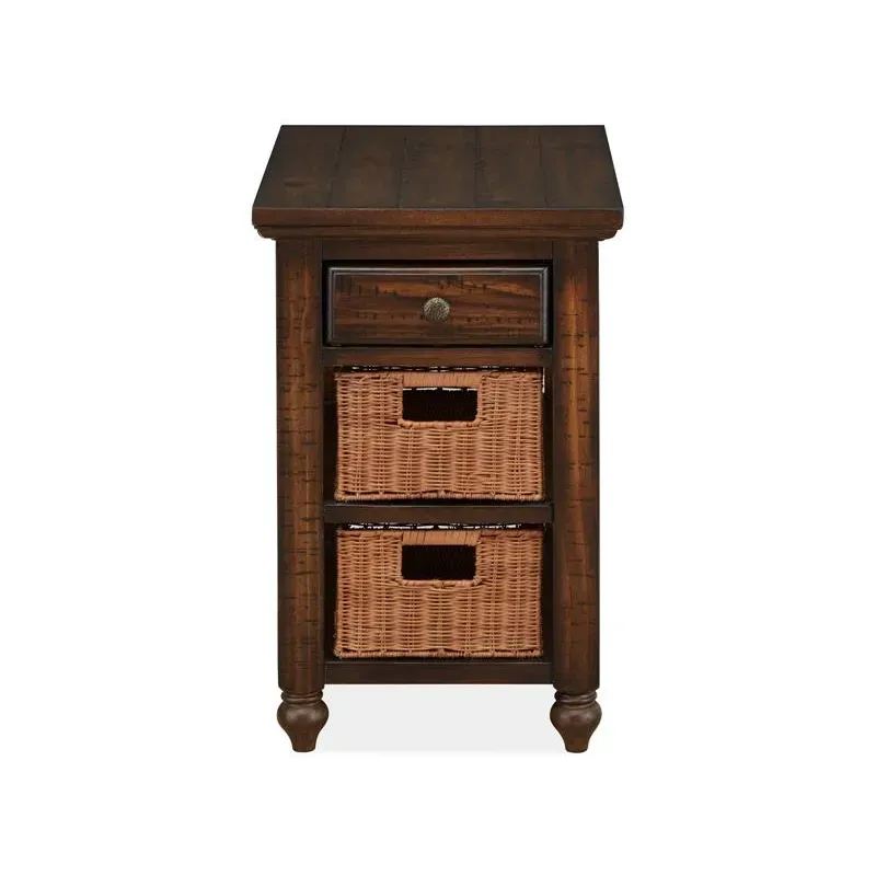 Cottage Lane Rectangular Chair Side End Table