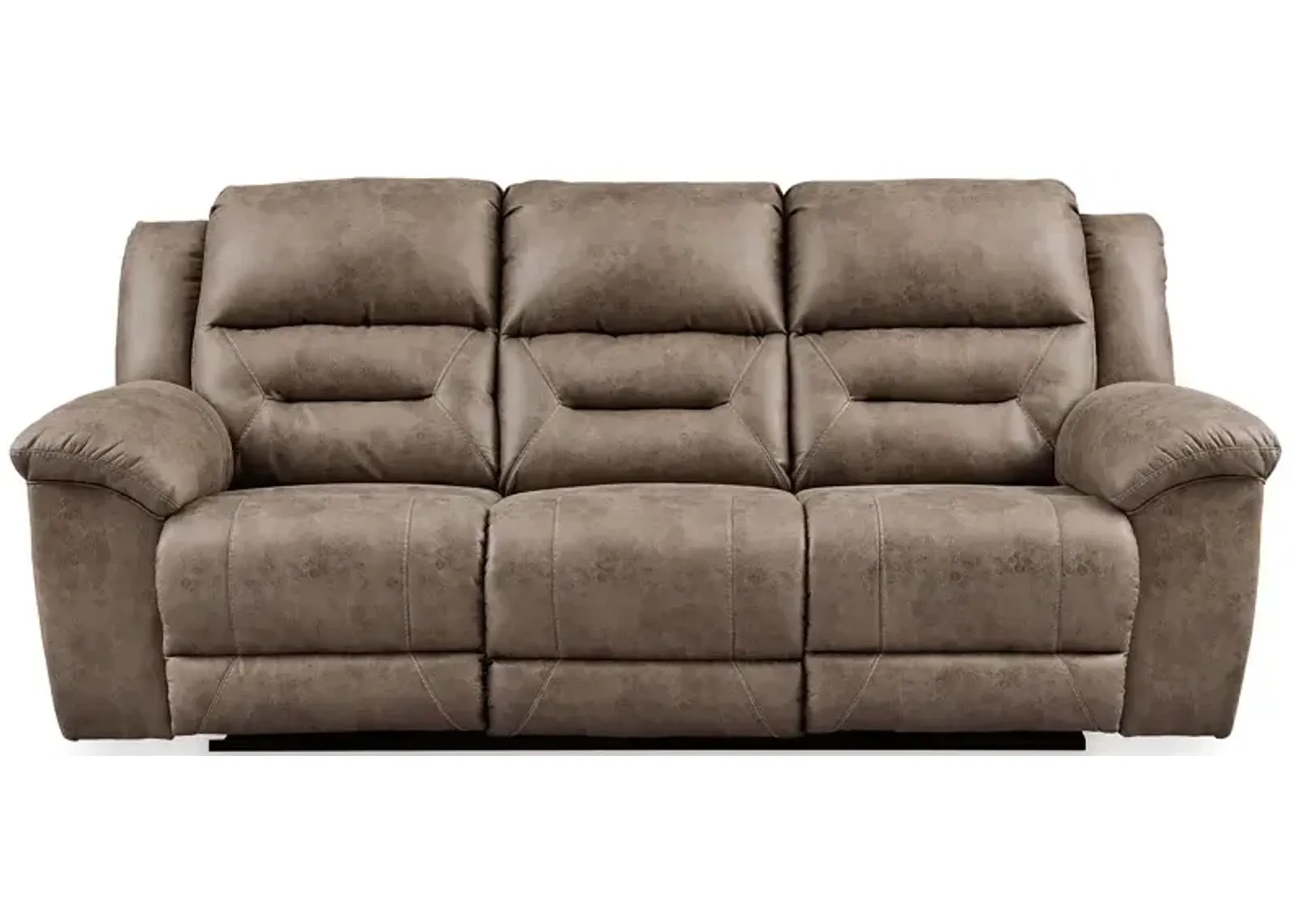 Stoneland Reclining Sofa - Fossil