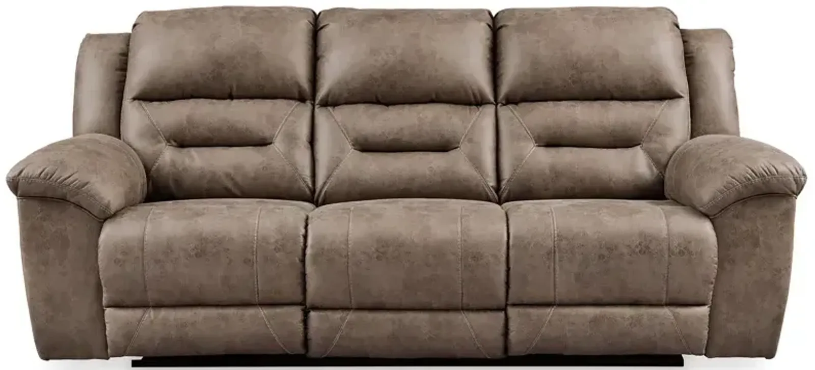 Stoneland Reclining Sofa - Fossil