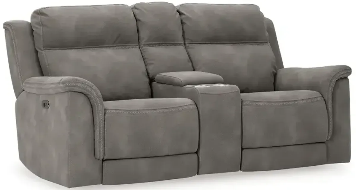 Next-Gen DuraPella Power Reclining Loveseat with Console