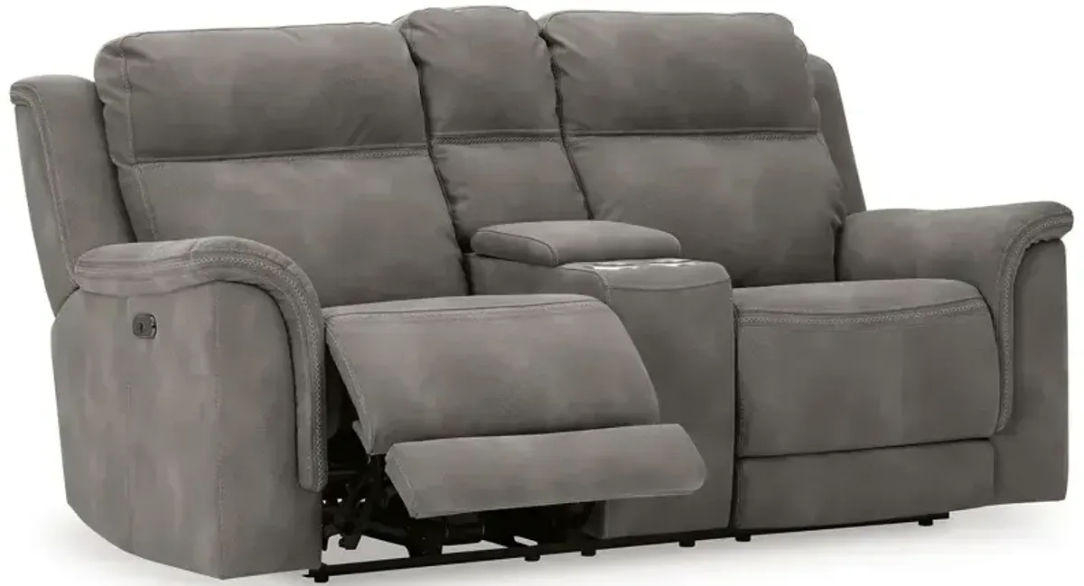 Next-Gen DuraPella Power Reclining Loveseat with Console