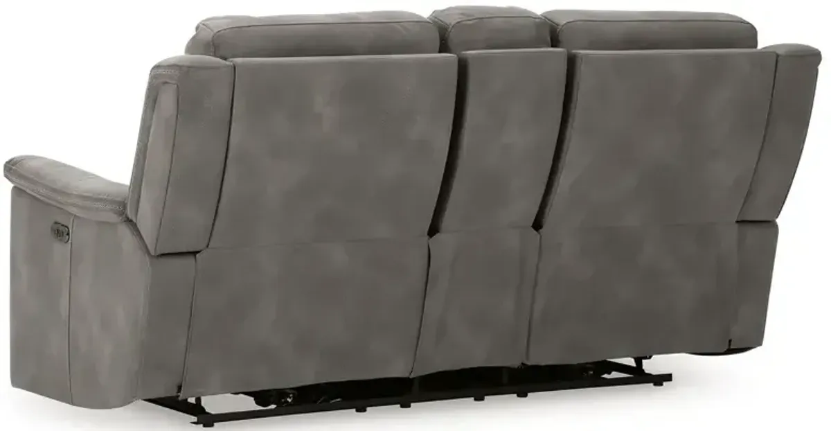 Next-Gen DuraPella Power Reclining Loveseat with Console