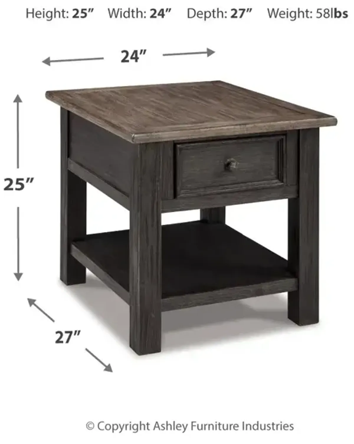 Tyler Creek End Table