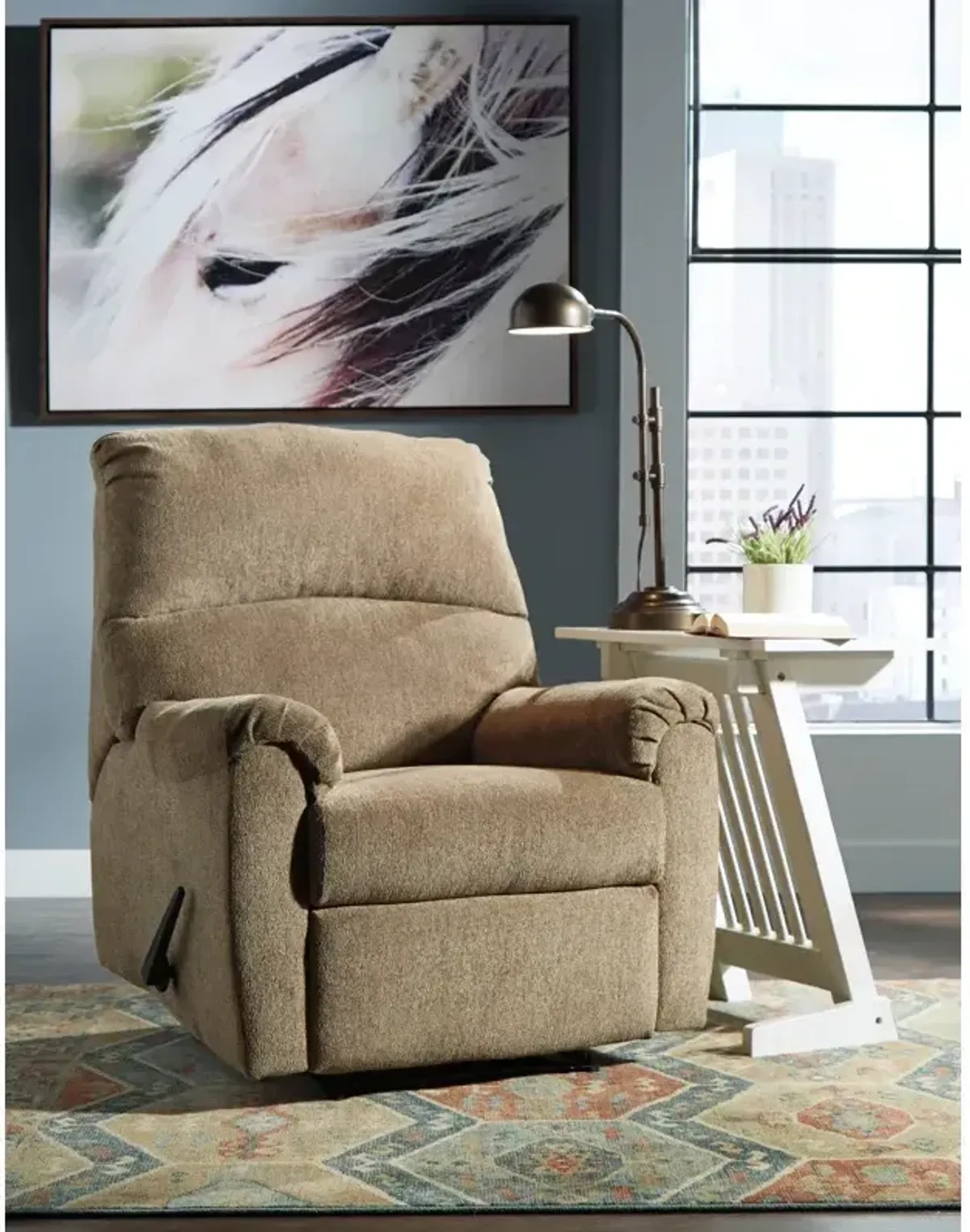 Nerviano Recliner - Mocha