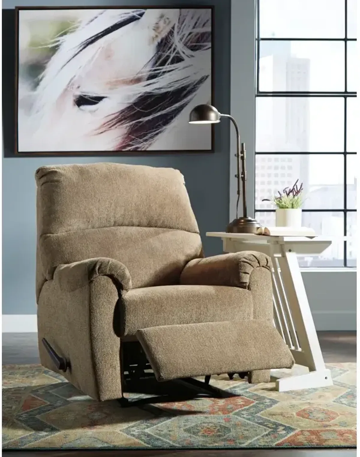 Nerviano Recliner - Mocha