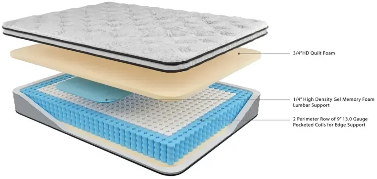 Chime 10 Inch Hybrid Full Mattress in a Box