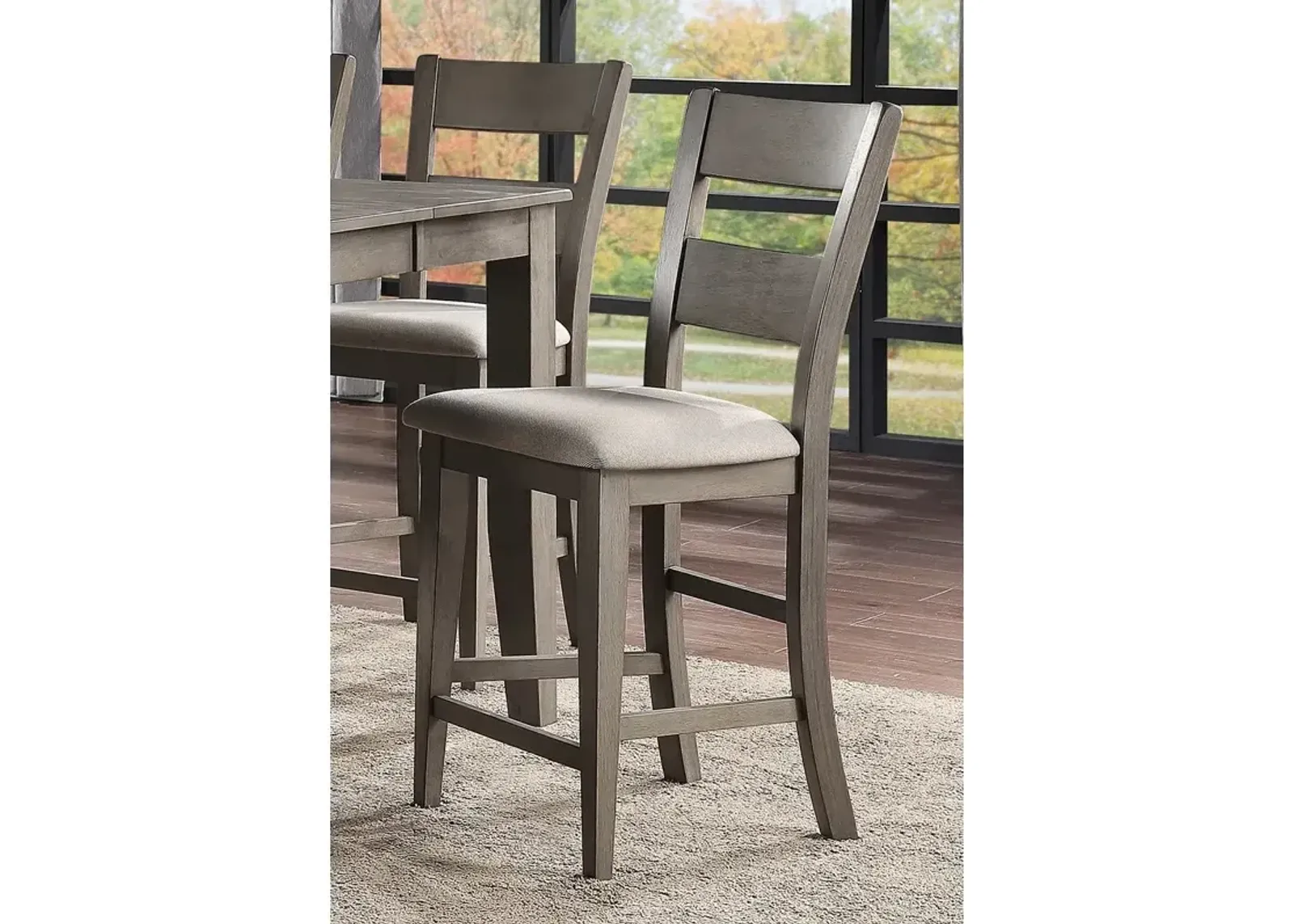 Mango Pub Chair - Grey