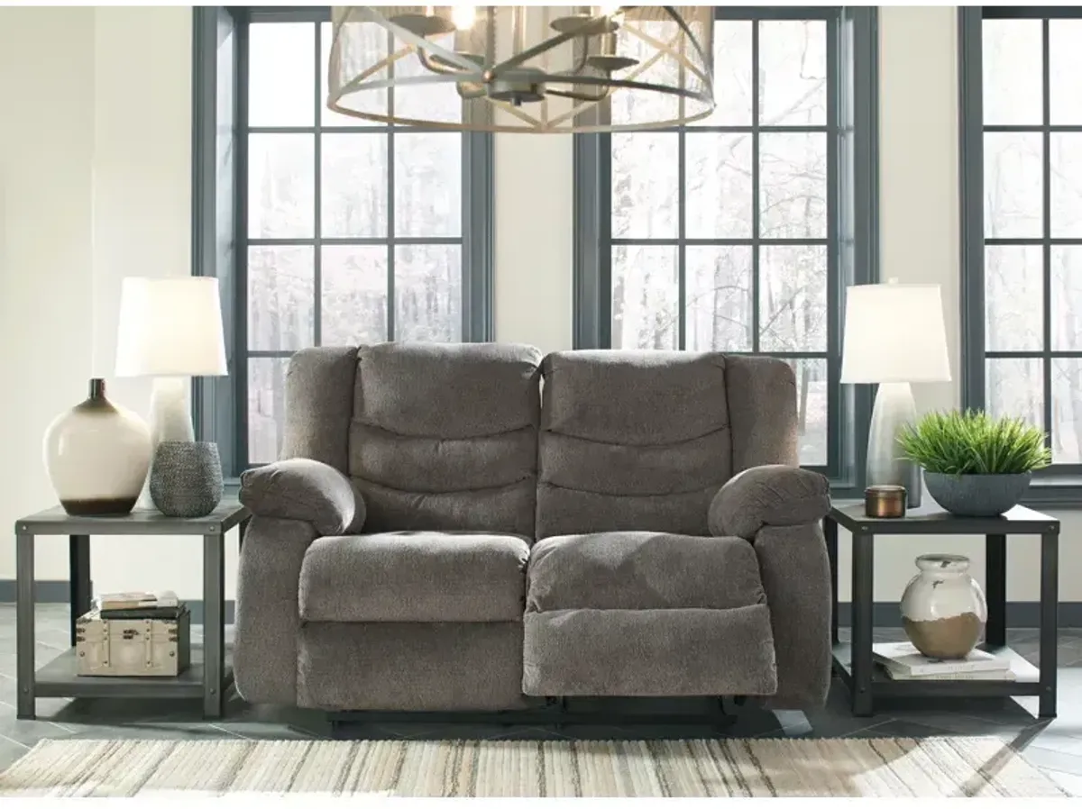 Tulen Reclining Loveseat - Gray