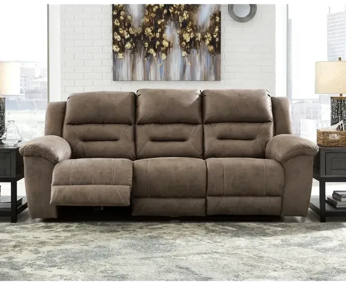 Stoneland Power Reclining Sofa - Fossil