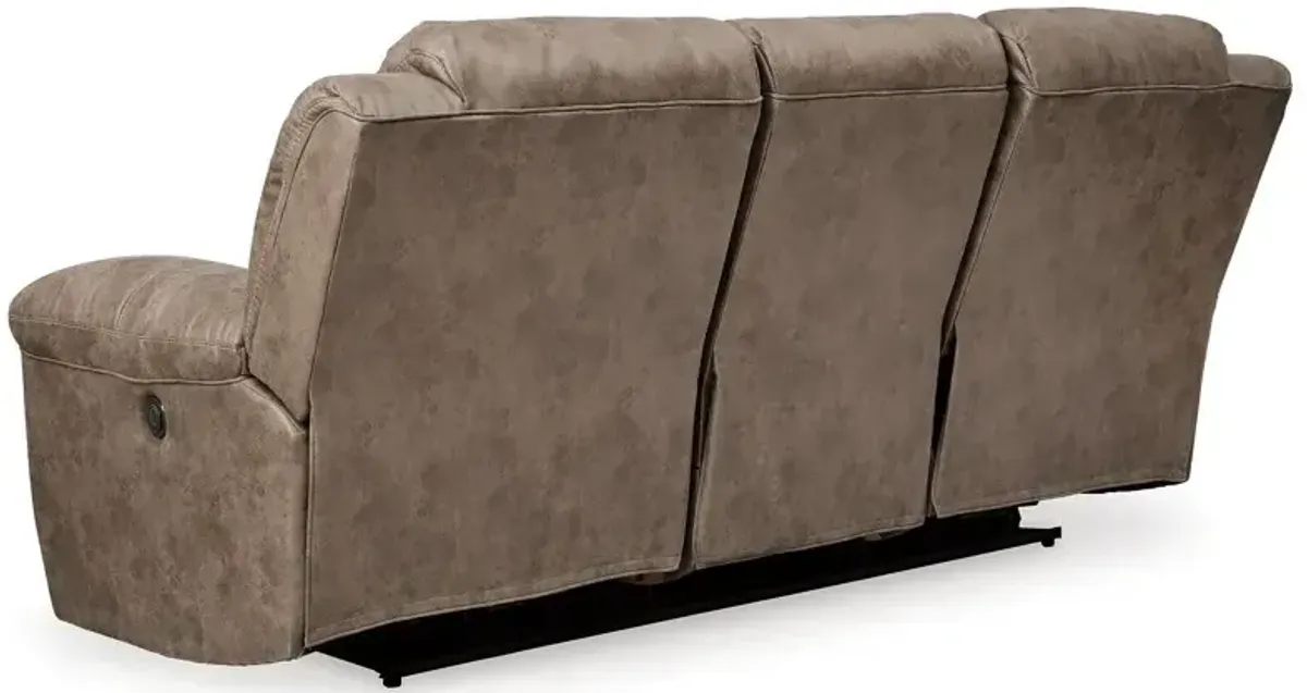 Stoneland Power Reclining Sofa - Fossil