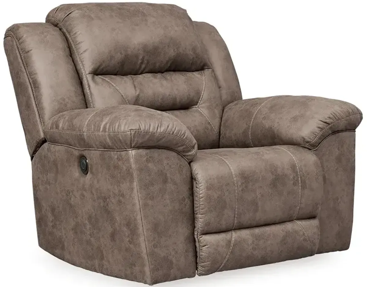 Stoneland Power Rocker Recliner - Fossil