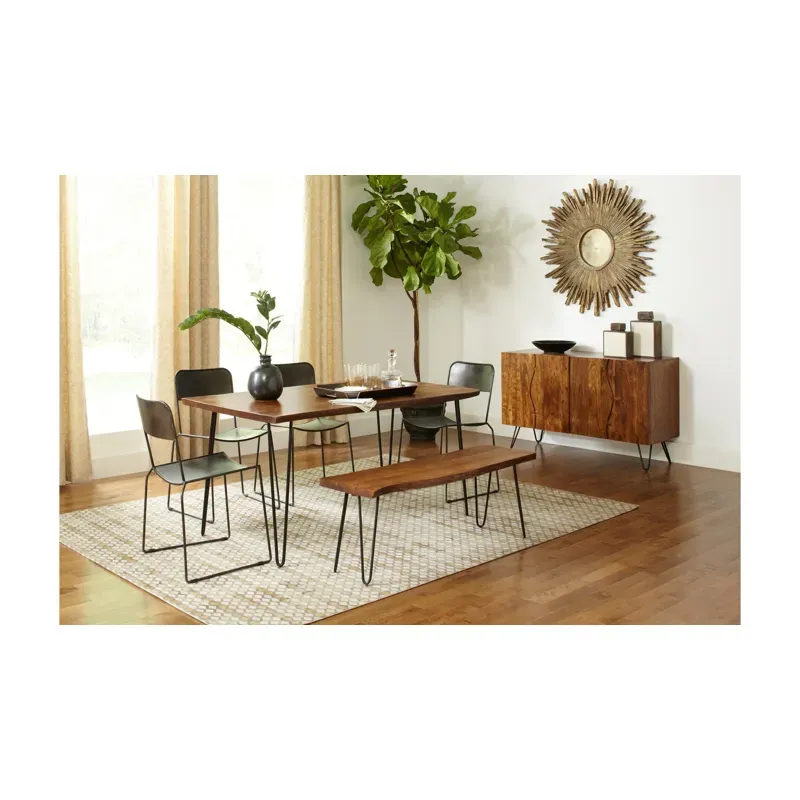 Nature's Edge 60" Dining Table - Light Chestnut