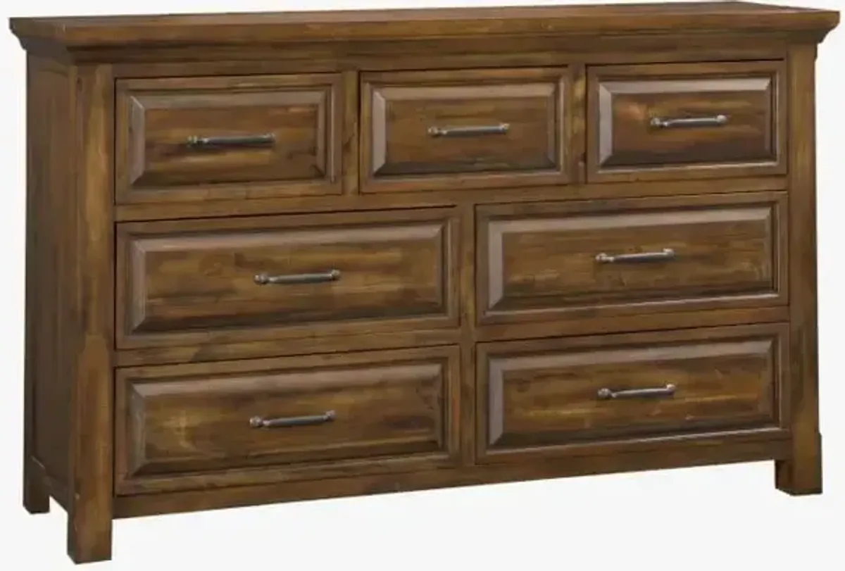 Hill Crest 7 Drawer Dresser