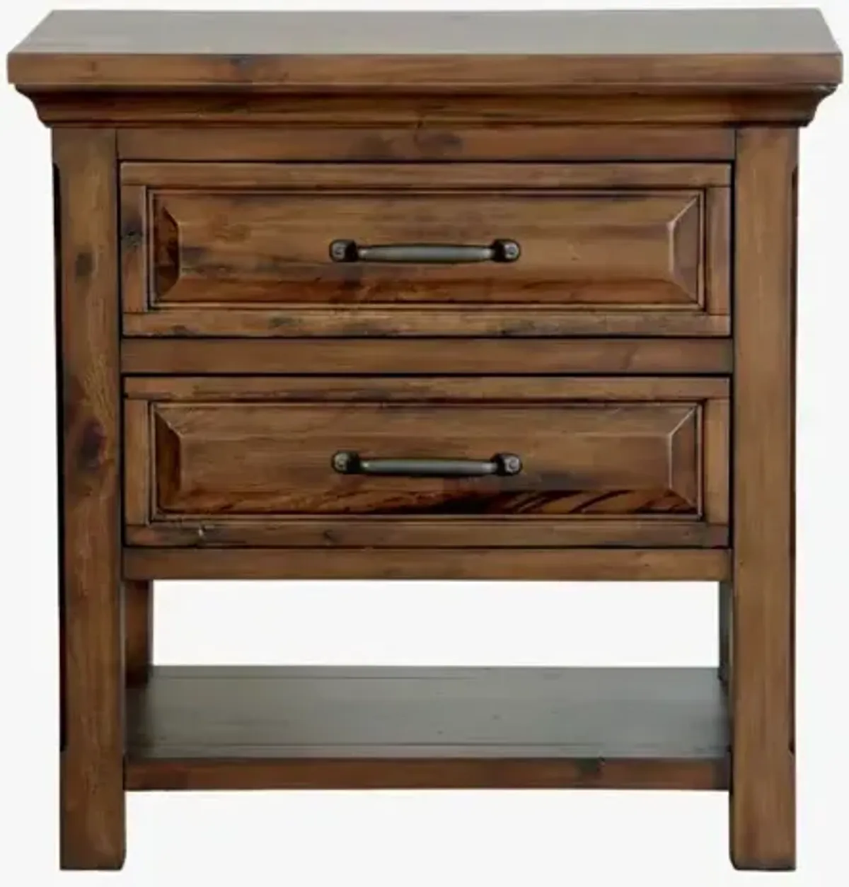 Hill Crest 2 Drawer Night Stand