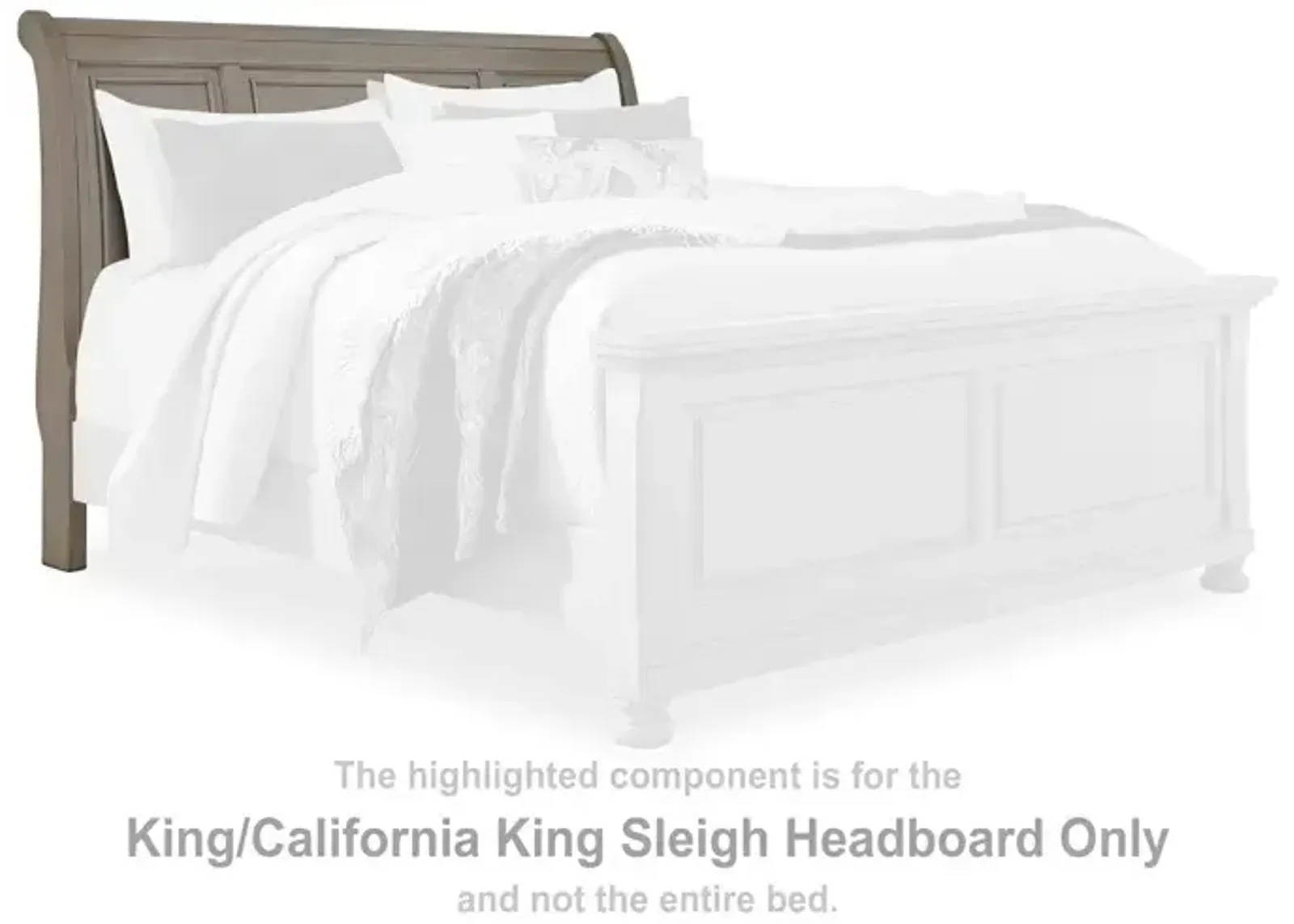 Lettner King/California King Sleigh Headboard